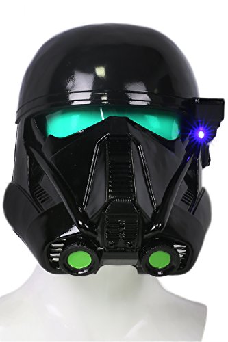 Koshowgic Cosplay SW Black Series Helm, Vollkopfmaske aus Harz, Klassische Sammlermaske Halloween Cosplay Kostüm Trooper Helm Koshowgic Cosplay SW Black Series Helm, Vollkopfmaske aus Harz, Klassische Sammlermaske Halloween Cosplay Kostüm Trooper Helm von Koshowgic