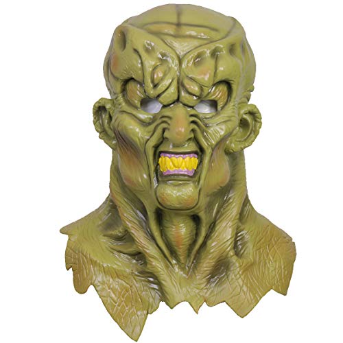 Koshowgic Latex Halloween Horror Maske, Scream Maske Teufel Kostüm Erwachsene, Anime Cosplay Faschingsmasken von Koshowgic