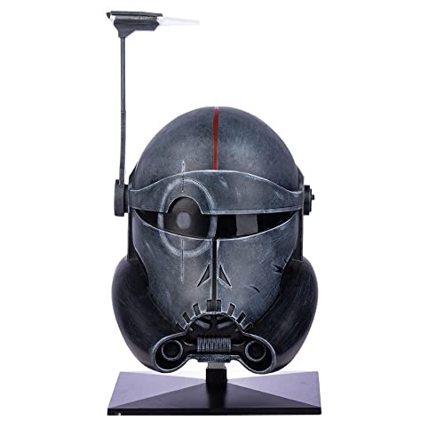 Koshowgic SW Cosplay Trooper Helm, Kostüm Deluxe Sammlerstück Vollkopfmaske Kostüm für Erwachsene, Harz Halloween Maske (Crosshair) von Koshowgic