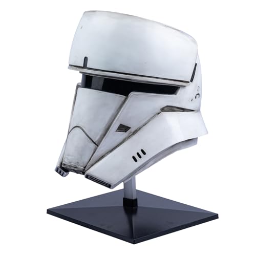 Koshowgic SW Cosplay Trooper Helm, Kostüm Deluxe Sammlerstück Vollkopfmaske Kostüm für Erwachsene, Harz Halloween Maske (Tank) von Koshowgic