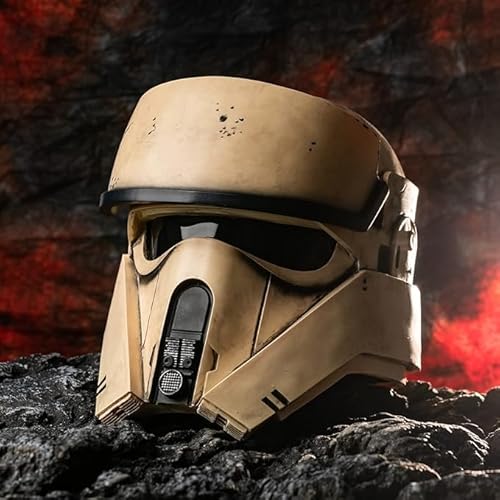 Koshowgic Shoretrooper Helm, SW Black Series Helm Harz Vollkopfmaske Halloween Cosplay Kostüm Deluxe Sammlerstück (Shoretrooper Helm) von Koshowgic