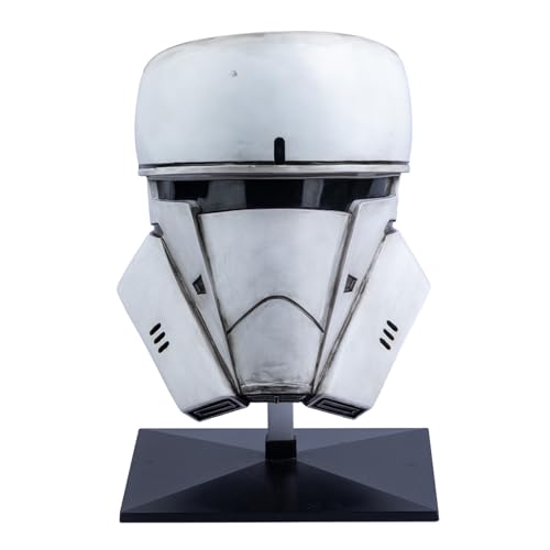 Koshowgic Trooper SW Black Series Cosplay Helm, Harz Vollkopfmaske Halloween Cosplay Kostüm Maske- Deluxe Sammlerstück Requisite (Tank trooper) von Koshowgic
