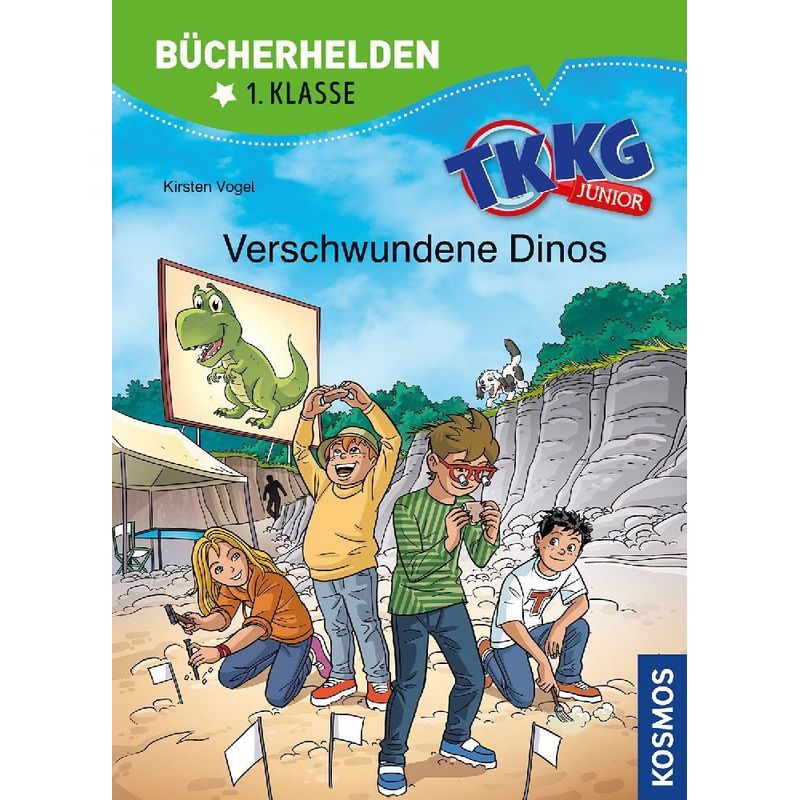 Bücherhelden / TKKG Junior, Bücherhelden 1. Klasse, Verschwundene Dinos von Kosmos (Franckh-Kosmos)