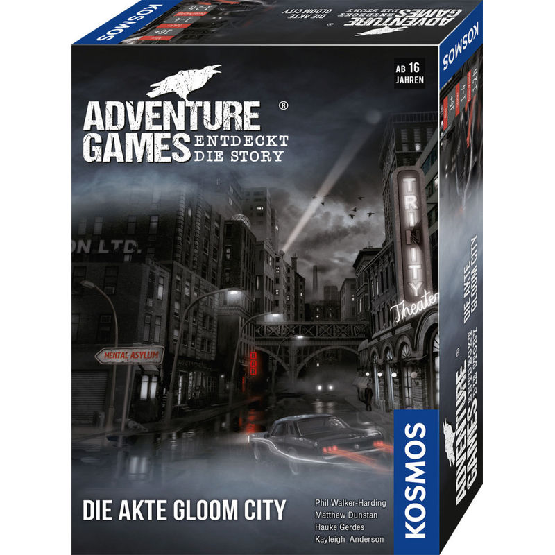 Adventure Games - Die Akte Gloom City (Spiel) von Kosmos Spiele