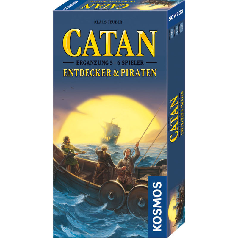 CATAN - Ergänzung 5-6 Spieler - Entdecker & Piraten von Kosmos Spiele