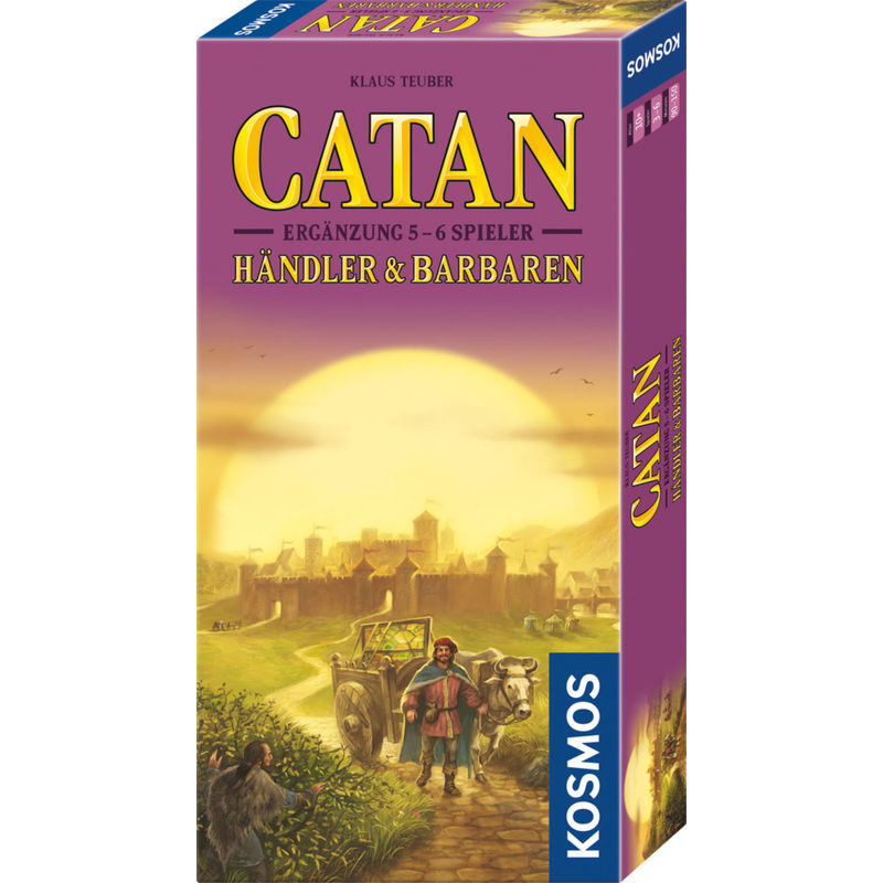 CATAN - Ergänzung 5-6 Spieler - Händler & Barbaren von Kosmos Spiele
