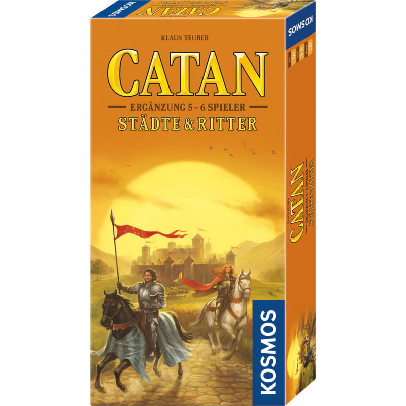 CATAN - Ergänzung 5-6 Spieler - Städte & Ritter von Kosmos Spiele