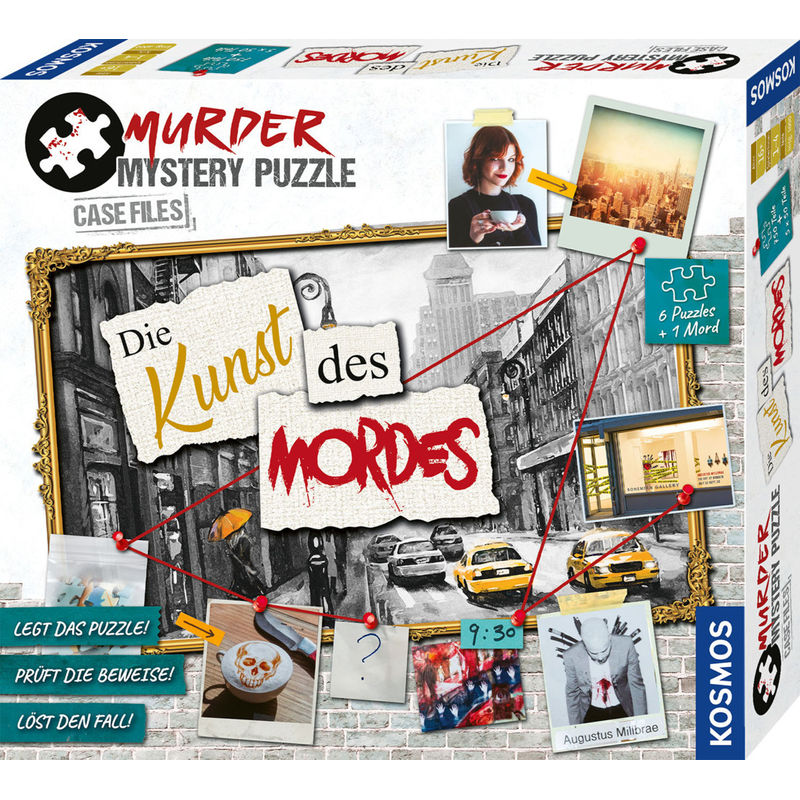 Murder Mystery Puzzle - Die Kunst des Mordes von Kosmos Spiele
