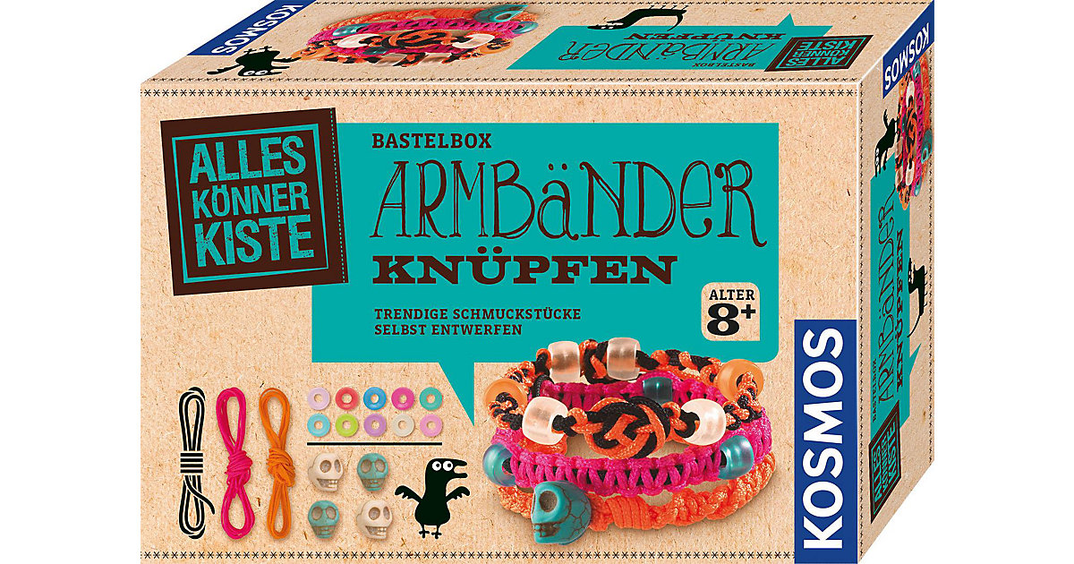 Bastelbox Armbänder knüpfen Bastelbox Armbänder knüpfen von Kosmos