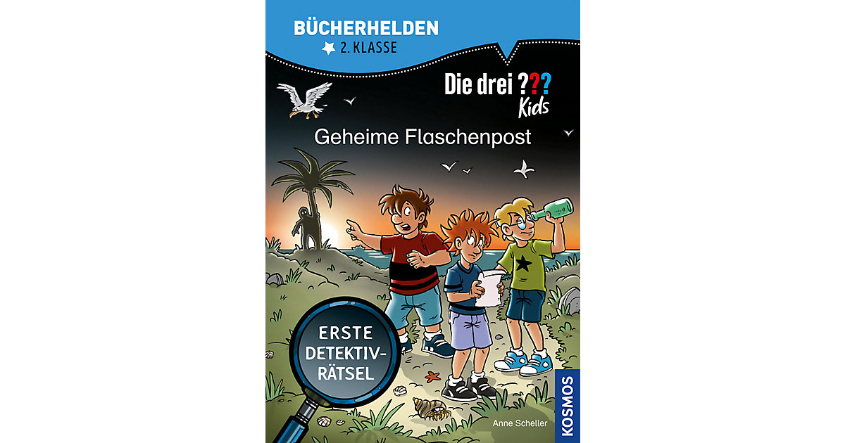 Buch - Bücherhelden Die drei ??? Kids: Geheime Flaschenpost, 2. Klasse Buch - Bücherhelden Die drei ??? Kids: Geheime Flaschenpost, 2. Klasse von Kosmos