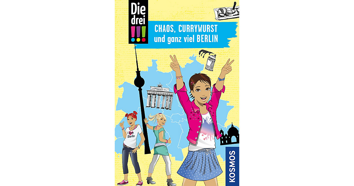 Buch - Die drei !!!: Chaos, Currywurst und ganz viel Berlin von Kosmos