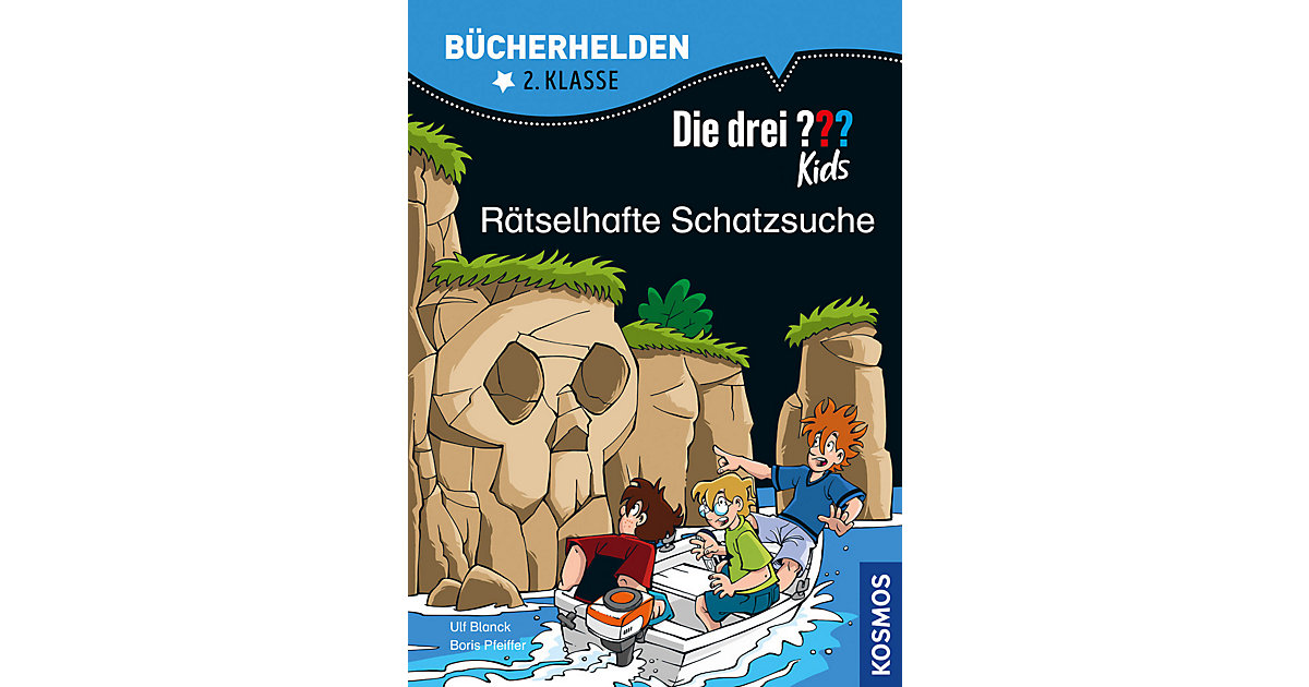 Buch - Die drei ??? Kids, Bücherhelden 2. Klasse, Rätselhafte Schatzsuche Buch - Die drei ??? Kids, Bücherhelden 2. Klasse, Rätselhafte Schatzsuche von Kosmos