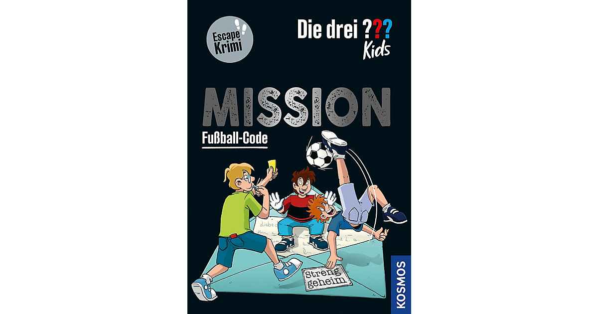 Buch - Die drei ??? Kids, Mission Fußball-Code Buch - Die drei ??? Kids, Mission Fußball-Code von Kosmos