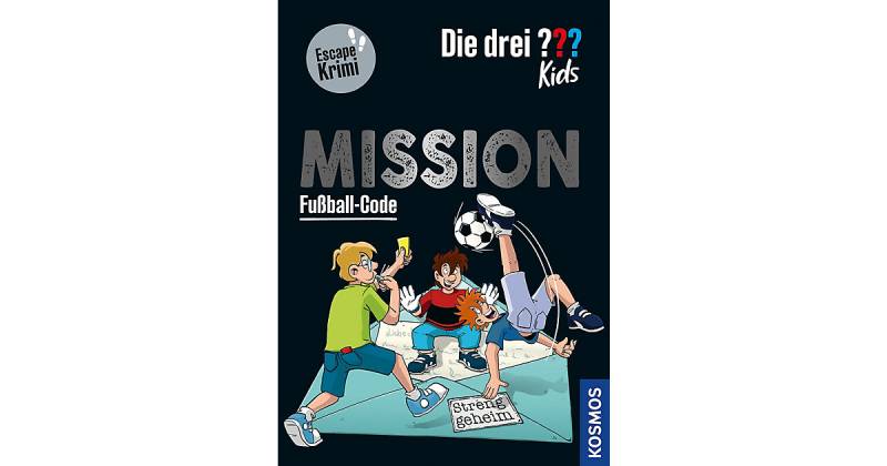 Buch - Die drei ??? Kids, Mission Fußball-Code von Kosmos