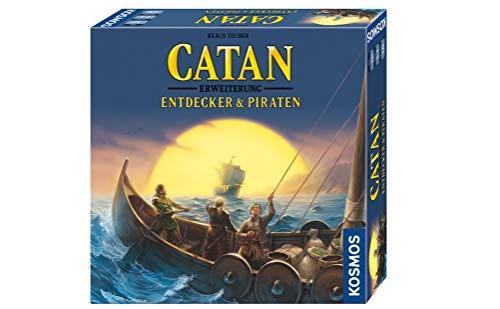 Kosmos 693411 - Catan - Entdecker & Piraten, Erweiterung zu Catan - Das Spiel, Strategiespiel, Brettspiel, Siedler von Catan von Kosmos