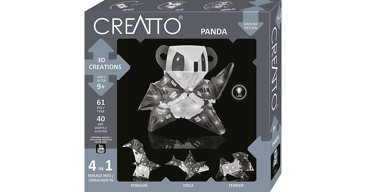 Creatto Panda weiß/beige von Kosmos