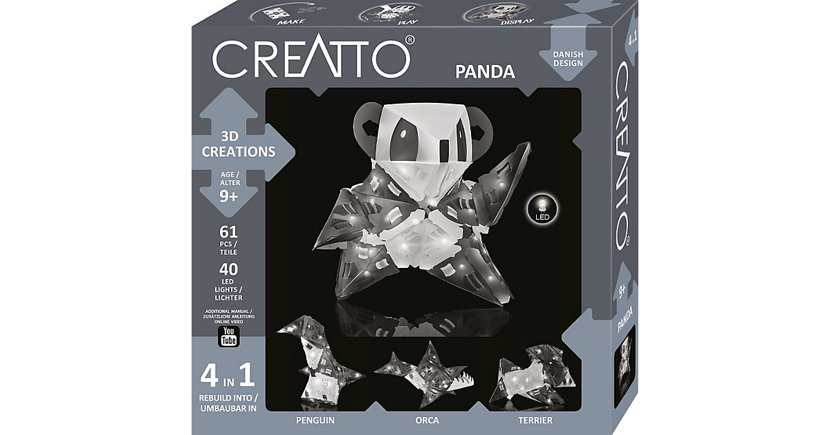 Creatto Panda weiß/beige Creatto Panda weiß/beige von Kosmos