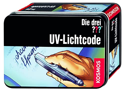 KOSMOS Die DREI ??? UV-Lichtcode (gr. Dose) von KOSMOS