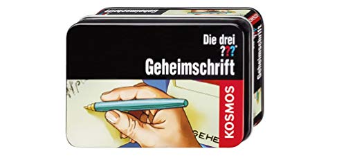 Die drei ??? Geheimschrift von KOSMOS, Detektiv-Spielzeug, Agenten-Ausrüstung für Kinder ab 8 Jahre, Die drei Fragezeichen Spielzeug, Detektiv Ausrüstung, Detektivset Die drei ??? Geheimschrift von KOSMOS, Detektiv-Spielzeug, Agenten-Ausrüstung für Kinder ab 8 Jahre, Die drei Fragezeichen Spielzeug, Detektiv Ausrüstung, Detektivset von Kosmos