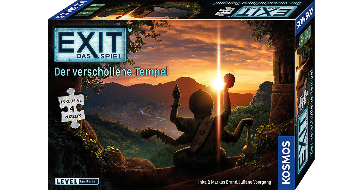 EXIT - Das Spiel + Puzzle - Der verschollene Tempel - Level Einsteiger von Kosmos