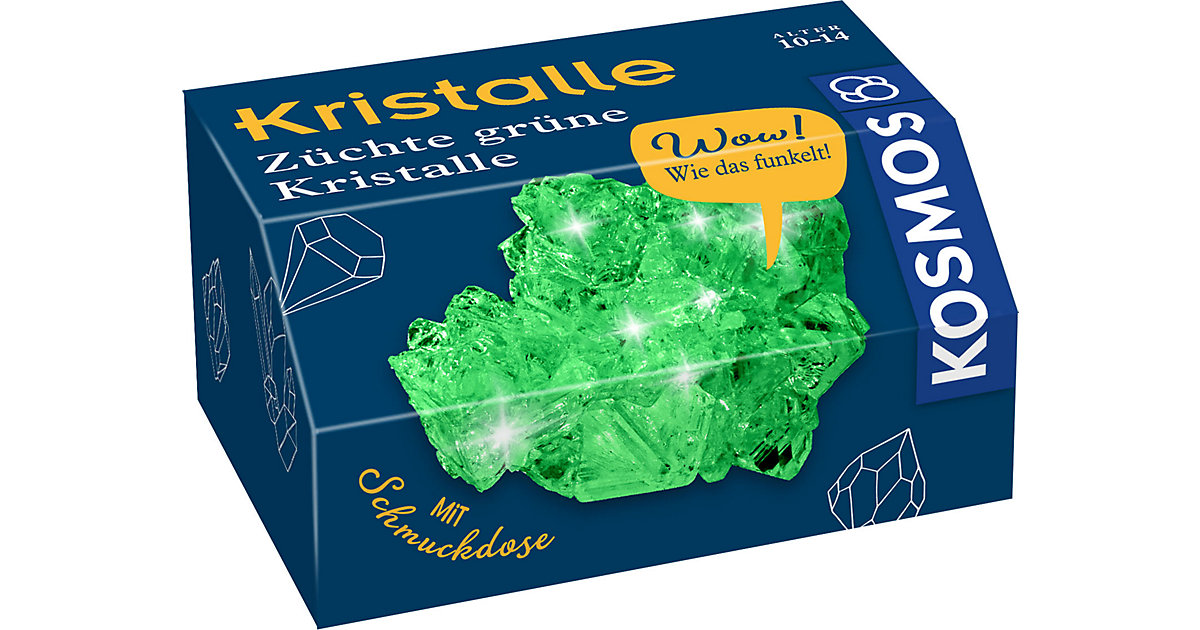 Grüne Kristalle selbst züchten Grüne Kristalle selbst züchten von Kosmos
