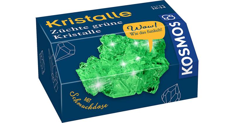 Grüne Kristalle selbst züchten von Kosmos