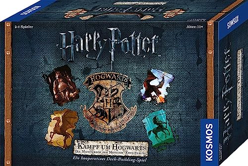 KOSMOS 680671 Harry Potter Kampf um Hogwarts Erweiterung - Die Monsterbox der Monster - Erweiterung zu Harry Potter Spiel Kampf um Hogwarts für 2-4 Spieler ab 11 Jahre von Kosmos