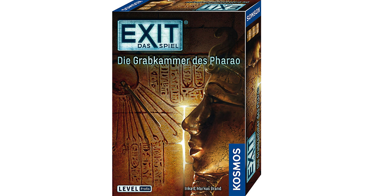 KENNERSPIEL DES JAHRES 2017 - EXIT - Das Spiel - Die Grabkammer des Pharao - Level Profis KENNERSPIEL DES JAHRES 2017 - EXIT - Das Spiel - Die Grabkammer des Pharao - Level Profis von Kosmos
