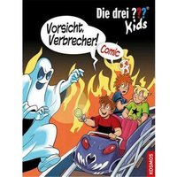 KOSMOS 151440 Die drei ??? Kids Vorsicht, Verbrecher! Comicband von Kosmos