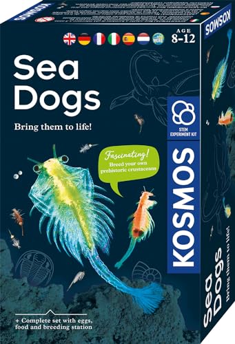 KOSMOS 617141 Urzeit-Krebse, Urzeitkrebse selbst züchten, Experimentier-Set für Kinder ab 8 Jahre, Komplett-Set für Einsteiger mit Eier, Futter, Gefäß, Pipette, weitere Utensilien, Mehrsprachig KOSMOS 617141 Urzeit-Krebse, Urzeitkrebse selbst züchten, Experimentier-Set für Kinder ab 8 Jahre, Komplett-Set für Einsteiger mit Eier, Futter, Gefäß, Pipette, weitere Utensilien, Mehrsprachig von Kosmos
