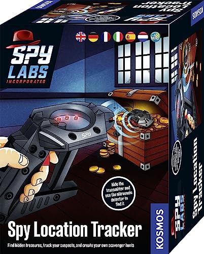 Kosmos 617257 Spy Labs Incorporated Spy Location Tracker, Track Your Suspects, Detective Toys for Children, Multilingual Instructions in DE, EN, F, IT, ES, NL von Kosmos