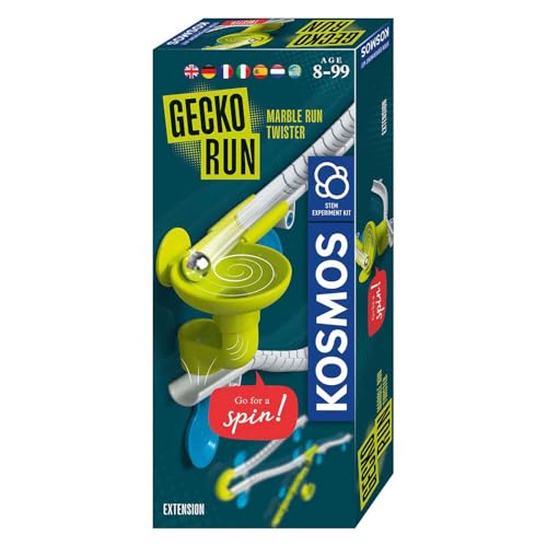 KOSMOS 617332 Gecko Run Marble Run - Twister-Erweiterung, Zubehör für Coole vertikale Kugelbahnen, mit zusätzliche Bahnelementen, für Kinder ab 8 Jahre, mehrsprachige Anleitung KOSMOS 617332 Gecko Run Marble Run - Twister-Erweiterung, Zubehör für Coole vertikale Kugelbahnen, mit zusätzliche Bahnelementen, für Kinder ab 8 Jahre, mehrsprachige Anleitung von Kosmos