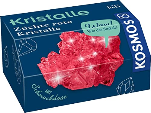 KOSMOS 657949 Rote Kristalle selbst züchten Experimentierset für Kinder, Experimentierset für Kinder, Komplett-Set zum Züchten inkl. Kleiner Schmuckdose, Kristalle züchten, Mitbringsel für Kinder KOSMOS 657949 Rote Kristalle selbst züchten Experimentierset für Kinder, Experimentierset für Kinder, Komplett-Set zum Züchten inkl. Kleiner Schmuckdose, Kristalle züchten, Mitbringsel für Kinder von Kosmos