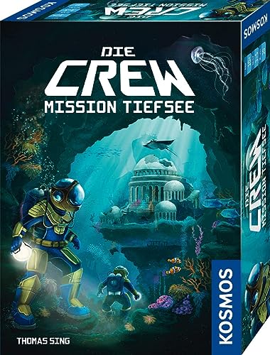 Kosmos 680596 Die Crew - Mission Tiefsee, kooperatives Kartenspiel, für 3 bis 5 Spieler, mit Variante für Zwei Personen, Nachfolger zum Kennerspiel des Jahres 2020 Die Crew Kosmos 680596 Die Crew - Mission Tiefsee, kooperatives Kartenspiel, für 3 bis 5 Spieler, mit Variante für Zwei Personen, Nachfolger zum Kennerspiel des Jahres 2020 Die Crew von Kosmos