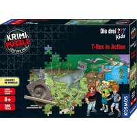 KOSMOS 680657 Krimipuzzle ??? Kids - T-Rex in Action (200 Teile) von Kosmos