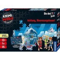 KOSMOS 680664 Krimipuzzle ??? Kids - Achtung, Meeresungeheuer! (150 Teile) von Kosmos