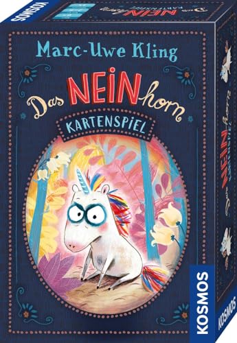 Kosmos 680848 Das NEINhorn - Kartenspiel, Das Spiel zum bekannten Kinder-Buch, lustiges Kinderspiel ab 6 Jahre, für 2 bis 6 Spieler, in praktischer Magnet-Box von Kosmos