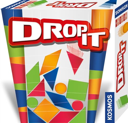 KOSMOS 692834 Drop It, Geschicklichkeitsspiel für 2-4 Spieler ab 8 Jahren, das schnelle Spiel mit Geschick und Taktik, rasantes und actiosnreiches Familienspiel KOSMOS 692834 Drop It, Geschicklichkeitsspiel für 2-4 Spieler ab 8 Jahren, das schnelle Spiel mit Geschick und Taktik, rasantes und actiosnreiches Familienspiel von KOSMOS