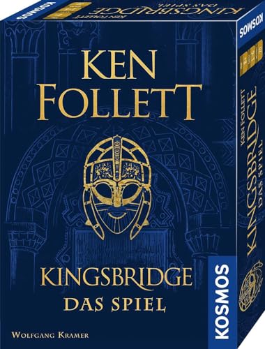 KOSMOS 682095 Ken Follett - Kingsbridge - Das Spiel, Kartenspiel zum Roman des Erfolg-Autors, Gesellschaftsspiel ab 10 Jahre, für 1-5 Personen, mit einfachen Regeln von Kosmos