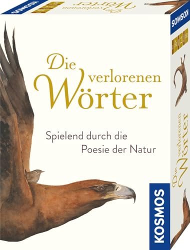 KOSMOS 682132 Die verlorenen Wörter, Spielend durch die Poesie der Natur, Spiel Buch, unterhaltsames Gesellschaftsspiel, ab 10 Jahre, Kartenspiel KOSMOS 682132 Die verlorenen Wörter, Spielend durch die Poesie der Natur, Spiel Buch, unterhaltsames Gesellschaftsspiel, ab 10 Jahre, Kartenspiel von Kosmos