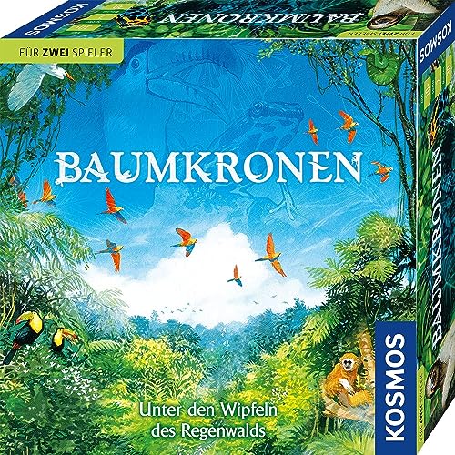 KOSMOS 682194 Baumkronen, Unter den Wipfeln des Regenwalds, Spiel für Zwei Personen, Gesellschaftsspiel, Brettspiel ab 10 Jahre zu Regenwald, Bäume, Pflanzen und Tiere KOSMOS 682194 Baumkronen, Unter den Wipfeln des Regenwalds, Spiel für Zwei Personen, Gesellschaftsspiel, Brettspiel ab 10 Jahre zu Regenwald, Bäume, Pflanzen und Tiere von Kosmos