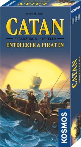 KOSMOS 682767 Catan - Entdecker und Piraten Ergänzung für 5-6 Personen, Ergänzung zur Erweiterung Entdecker & Piraten, ab 12 Jahre für 2-6 Personen, Siedler von Catan KOSMOS 682767 Catan - Entdecker und Piraten Ergänzung für 5-6 Personen, Ergänzung zur Erweiterung Entdecker & Piraten, ab 12 Jahre für 2-6 Personen, Siedler von Catan von Kosmos