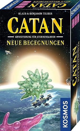 KOSMOS 683535 Catan - Sternenfahrer Erweiterung - Neue Begegnungen, nur spielbar mit Catan Sternenfahrer, Brettspiel für 3-4 Personen ab 12 Jahre, Siedler von Catan von Kosmos