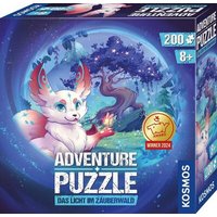 KOSMOS 683597 Kinderpuzzle Adventure 200 Teile Das Licht im Zauberwald von Kosmos