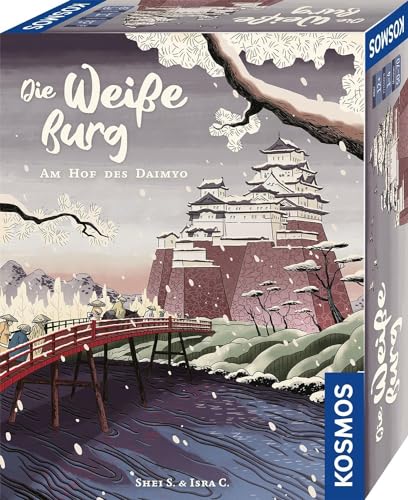 KOSMOS 683948 Die weiße Burg, Am Hof des Daiymo, Strategiespiel mit besonderem Würfel-Mechanismus, Gesellschaftsspiel für 1-4 Personen ab 12 Jahre, Kennerspiel KOSMOS 683948 Die weiße Burg, Am Hof des Daiymo, Strategiespiel mit besonderem Würfel-Mechanismus, Gesellschaftsspiel für 1-4 Personen ab 12 Jahre, Kennerspiel von Kosmos