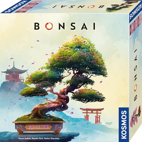 KOSMOS 684259 Bonsai, Taktisches Brettspiel mit einfachen Regeln und viel Spieltiefe, Gesellschaftsspiel für 1-4 Personen ab 10 Jahren, von Kosmos