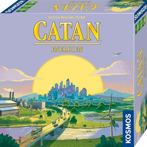 KOSMOS 684365 Catan - Energien, eigenständiges Grundspiel für 3-4 Personen ab 12 Jahren, Brettspiel-Klassiker Siedler von Catan, Strategiespiel, Gesellschaftsspiel KOSMOS 684365 Catan - Energien, eigenständiges Grundspiel für 3-4 Personen ab 12 Jahren, Brettspiel-Klassiker Siedler von Catan, Strategiespiel, Gesellschaftsspiel von KOSMOS