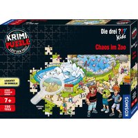 KOSMOS 697990 Krimipuzzle ??? Kids 150 Teile / Chaos im Zoo von Kosmos