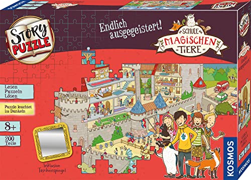 KOSMOS 698737 Story Puzzle Die Schule der magischen Tiere Endlich ausgegeistert!, 200 Teile, Leuchtet im Dunkeln, Lesen, Puzzeln, Rätsel lösen, für Kinder ab 8 Jahre, Geburtstagsgeschenk KOSMOS 698737 Story Puzzle Die Schule der magischen Tiere Endlich ausgegeistert!, 200 Teile, Leuchtet im Dunkeln, Lesen, Puzzeln, Rätsel lösen, für Kinder ab 8 Jahre, Geburtstagsgeschenk von Kosmos
