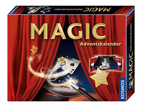 KOSMOS 698867 - MAGIC Zauber Adventskalender 2019, Spannende Zaubertricks und Zauber-Utensilien für die Adventszeit, Spielzeug Adventskalender zum Zaubern für Kinder ab 8 Jahren KOSMOS 698867 - MAGIC Zauber Adventskalender 2019, Spannende Zaubertricks und Zauber-Utensilien für die Adventszeit, Spielzeug Adventskalender zum Zaubern für Kinder ab 8 Jahren von Kosmos